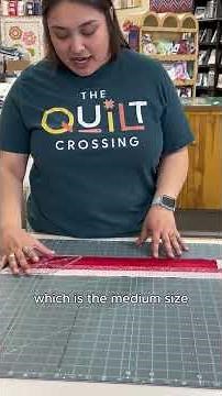 Easy patchwork quilting tutorial for making 60 degree diamonds using the Creative Grids Ruler