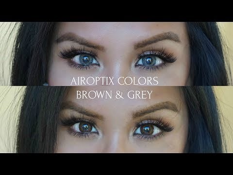 AIR OPTIX COLORS IN BROWN & GREY