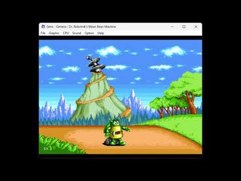 dr robotniks mean bean steaming machine, sega genesis