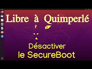 Désactiver le SecureBoot