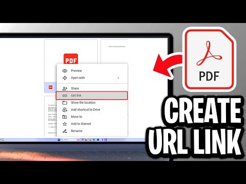 How To Create URL Link For PDF Document - Step By Step