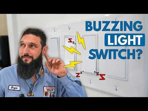 Buzzing Light Switch? Here’s What It Means & How to Fix It