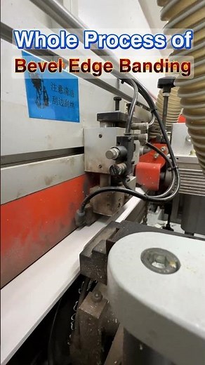 High-Quality Panel Edge Banding with Jowat PUR Glue | Automatic Edge Banding Machine in Action