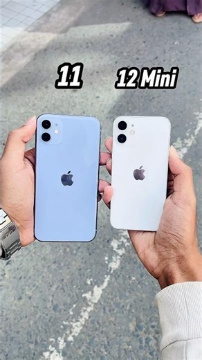 iPhone 11 Vs iPhone 12 Mini || Camera Zoom Test! #shorts #iphone