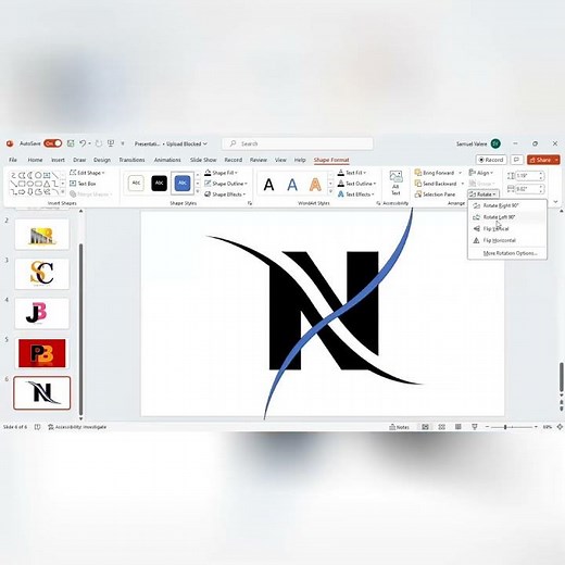 Master Your Logo Design in PowerPoint #art#design #trending