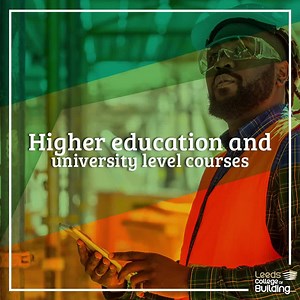What do we offer at Leeds College of Building? We have a wide range of full and part-time courses in construction and the built environment! | Leeds College of Building | Facebook
