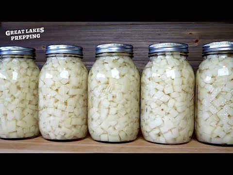 Canning Potatoes for Beginners - Full Pressure Canner Walkthrough & Process