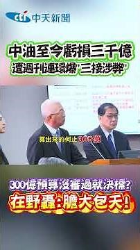 CPC Corporation has suffered losses of NT$300 billion to date and has been repeatedly exposed by ...