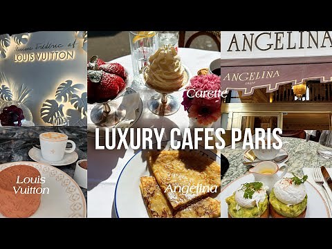 Trying Paris’s Most Instagrammable Cafes - Angelina, Louis Vuitton, Carette | France