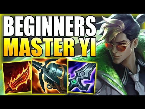 HOW TO PLAY MASTER YI JUNGLE FOR BEGINNERS IN-DEPTH GUIDE S13! - Best Build/Runes League of Legends