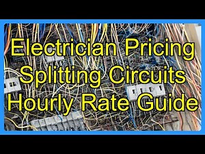 Electrician Pricing Splitting Circuits Hourly Rate Guide