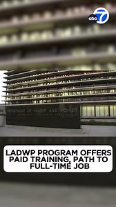 Looking for a career change? This unique LADWP employment program provides pay and benefits to its trainees - all while keeping them on track to become full-time employees. Los Angeles Department of Water & Power and IBEW Local 18's earn-and-learn Utility Pre-Craft Trainee program features extensive jobs training that no other utility in the U.S. provides. Read more details here: https://abc7.la/3R9S7c8 | ABC7