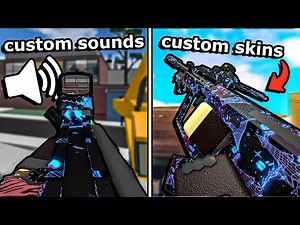 How To Get CUSTOM WEAPON SKINS, GUN SOUNDS, AND MORE in Phantom Forces