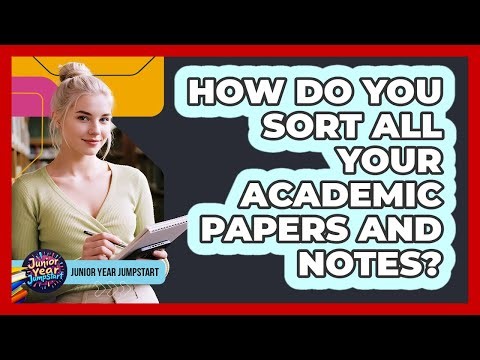 How Do You Sort All Your Academic Papers and Notes?