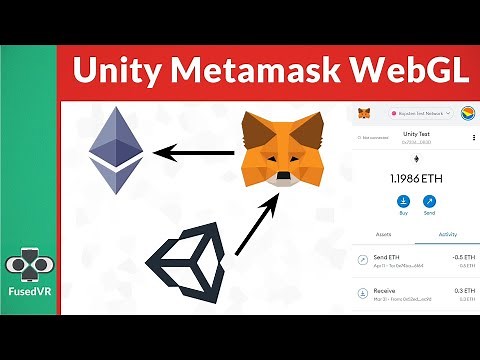Adding Metamask to your Unity WebGl Blockchain Game