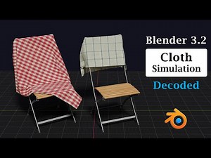 Cloth Simulation In Blender Decoded With Several Examples | Beginner's Guide for Cloth Physics