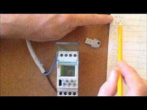 Pt 2 -How to pulse programme a digital timer (Hager EG203E)