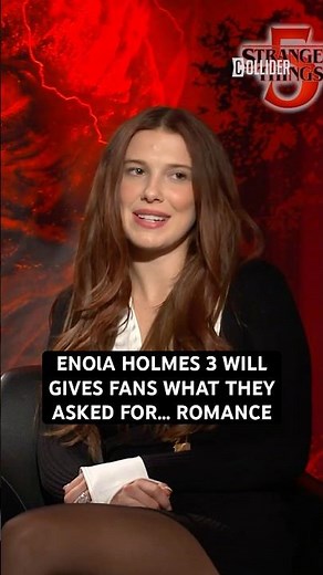 Enola Holmes 3 Will Give Fans What They Asked for — Romance! ❤️ #enolaholmes #milliebobbybrown