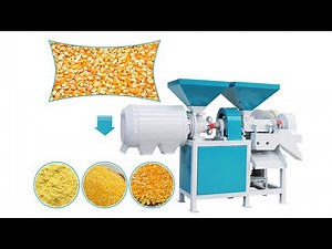 corn grinding mill/corn grit making machine/corn flour making machine/Philippines customer feedback