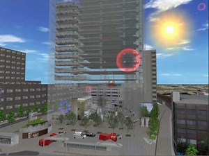 Evacuation in a high rise office building