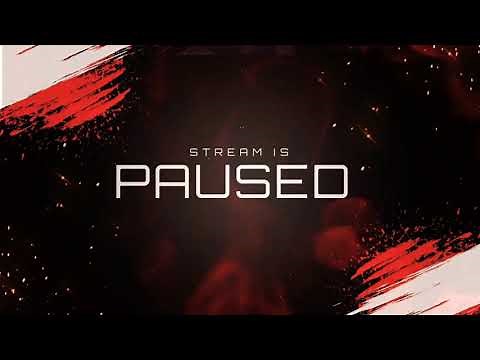 FREE Stream Paused Template (No Copyright) | Stream Ending Template | Free Stream Overlay, Graphics