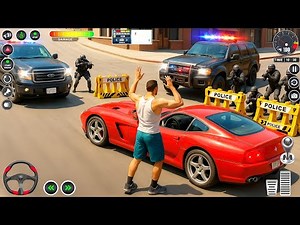 Police Car Chase Simulator 3D - Real City Cop Pursuit GamePlay ( Android )