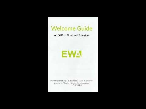 EWA A106 Pro manual