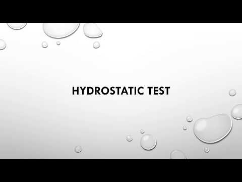 HYDROTEST STEP BY STEP