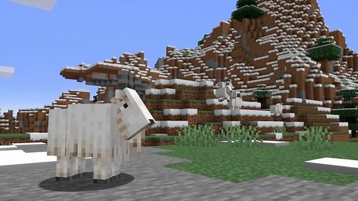 How to Get Screaming Goat in Minecraft Bedrock Edition - Touch, Tap, Play