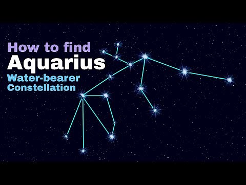 How to Find Aquarius the Water-bearer Constellation of the Zodiac