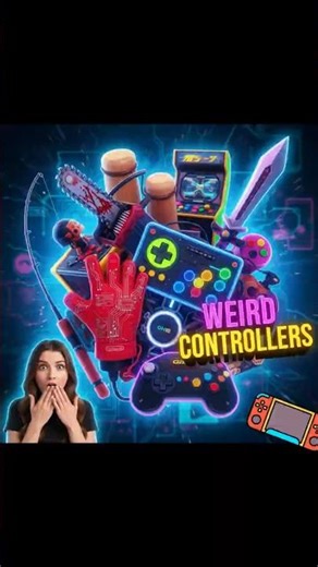 10 Weirdest Video Game Controllers Ever Made