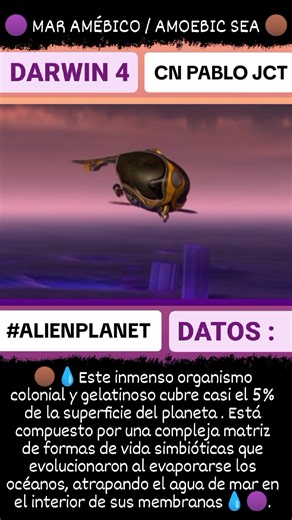 MAR AMÉBICO / AMOEBIC SEA 🟤💧🟣 l Alient Planet - Darwin IV (2005) | SALUDOS / GREETINGS✌🏻🧑🏻🌱🐙✨🚀🌎 | #alienplanet #aliens #astrobiology #speculativeevolution #speculativebiology #exoplanet #astronomy #astronomytok #tiktok | @Science Pig @MimundodeCienciayAstronomía @Exomoon1.0 @Ciencia Astronómica 🔭 @Science to the Max! @biologythings_1 @Astronomy.