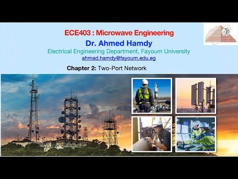 ECE403 Chapter 2 Part2, Two Port Networks, ABCD Parameters