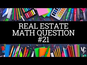 Real Estate Math Question #21 - Depreciation