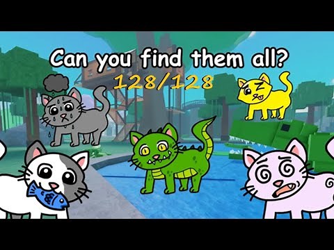 Roblox Find The Cats! Walkthrough (All 128 Cats)