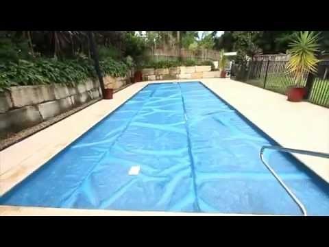 How to install a solar pool cover