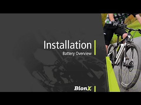 BionX Installation - Battery - Section 3