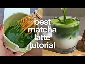 the BEST matcha latte tutorial 2025 (affordable, strong, creamy) 🍵⭐️ + how to clean matcha tools