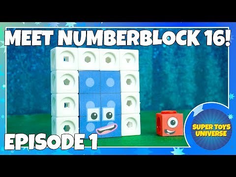 Numberblock 16 Appears! NUMBERBLOCKS Episode 1