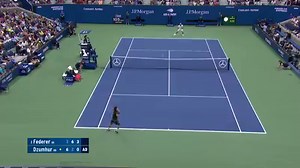 452K views · 7.7K reactions | We can't wait for Roger Federer to return to the court next year with shots like these   | US Open Tennis Championships | Facebook