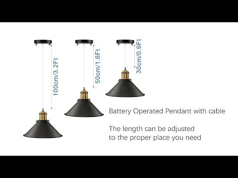 Fast tips to shorten the pendant light cable without cutting it
