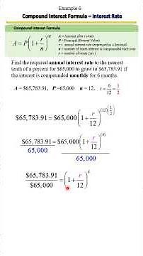 Compound Interest Formula Explained 💰 | Fast & Easy! Example 6
