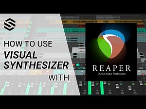 How to setup VS - Visual Synthesizer with Reaper for midi and audio reactive visuals
