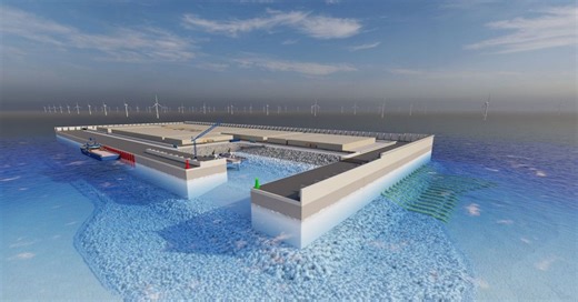 The world's first artificial energy island just got the go-ahead