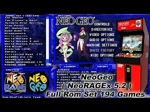 \"NeoGeo ( NeoRAGEx 5.2 ) Full Rom Set Complete Pack Download\" - #네오지오, #rom