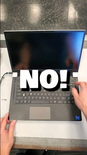 Alienware x15 Laptop Destroyed in Self-Service Mishap #shorts #laptoprepair #computerrepair