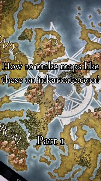 Create Stunning Fantasy Maps on Inkarnate