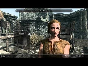 A Quick Look @ Skyrim Character Creation