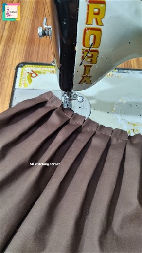 Learn simple and effective trick to sew pleats perfectly aligned every time #PleatsHack #SewingTips