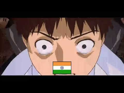 Shinji ikari scream in different languages